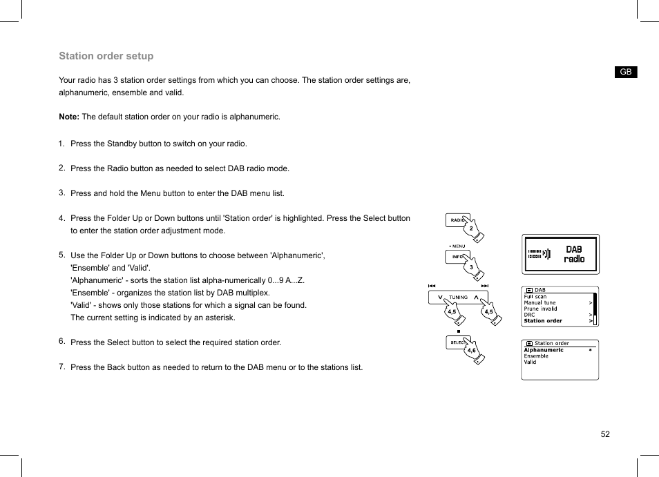 Sangean DDR-63+ (V1) User Manual | Page 53 / 107