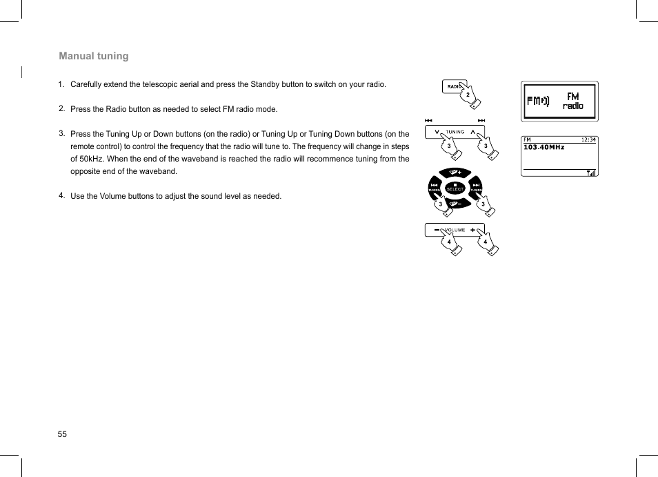 Sangean DDR-63+ (V1) User Manual | Page 56 / 107