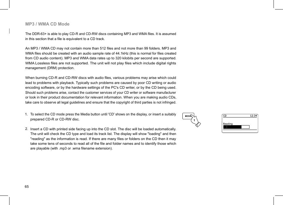 Sangean DDR-63+ (V1) User Manual | Page 66 / 107