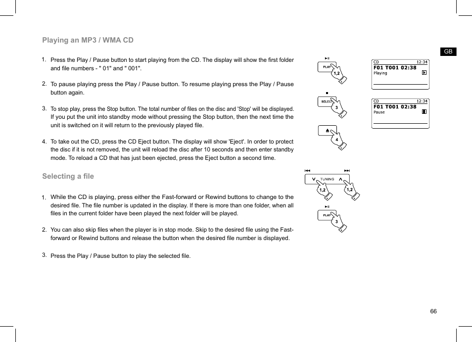 Sangean DDR-63+ (V1) User Manual | Page 67 / 107