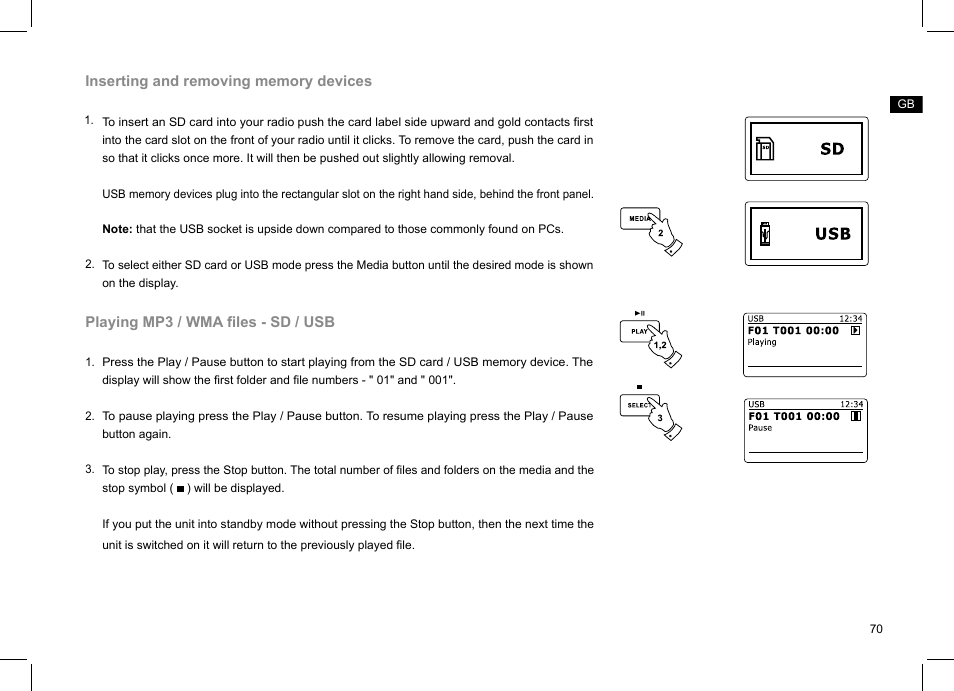 Sangean DDR-63+ (V1) User Manual | Page 71 / 107