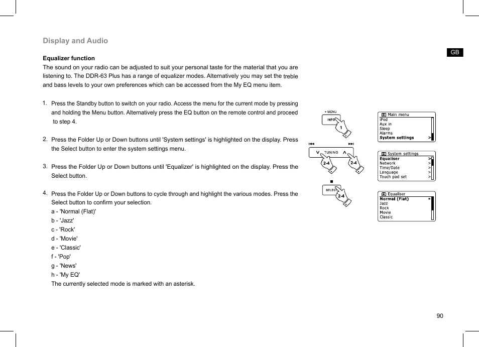 Sangean DDR-63+ (V1) User Manual | Page 91 / 107