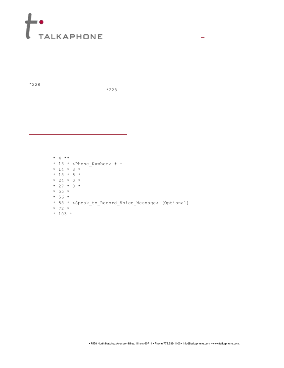 Talkaphone ETP-CDMA-V CDMA Cellular Interface User Manual | Page 6 / 6