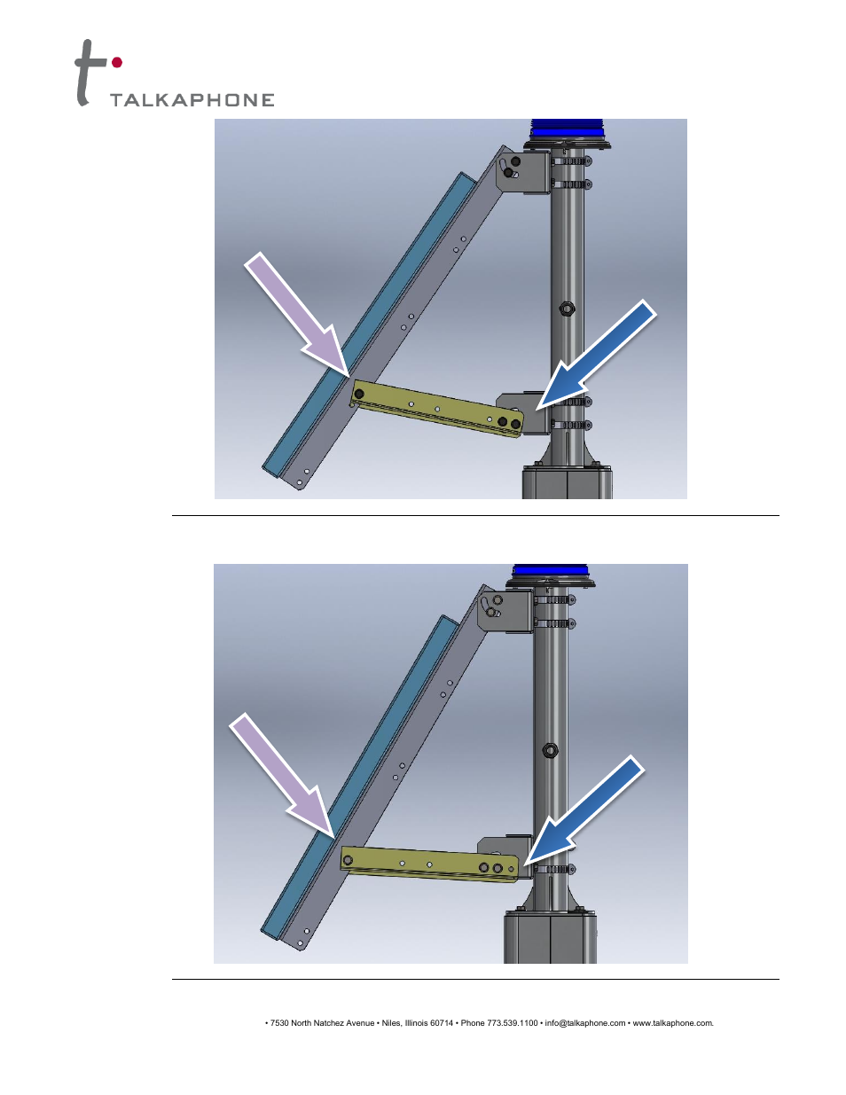 Solar kit installation instructions | Talkaphone ETP-MTE-WP Wireless ECO TOWER with Pole User Manual | Page 13 / 25