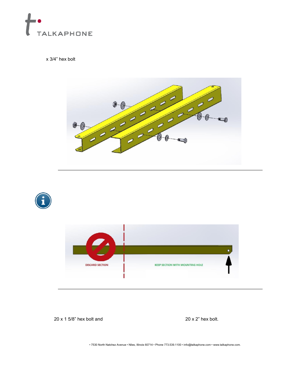 Solar kit installation instructions | Talkaphone ETP-MTE-WP Wireless ECO TOWER with Pole User Manual | Page 8 / 25