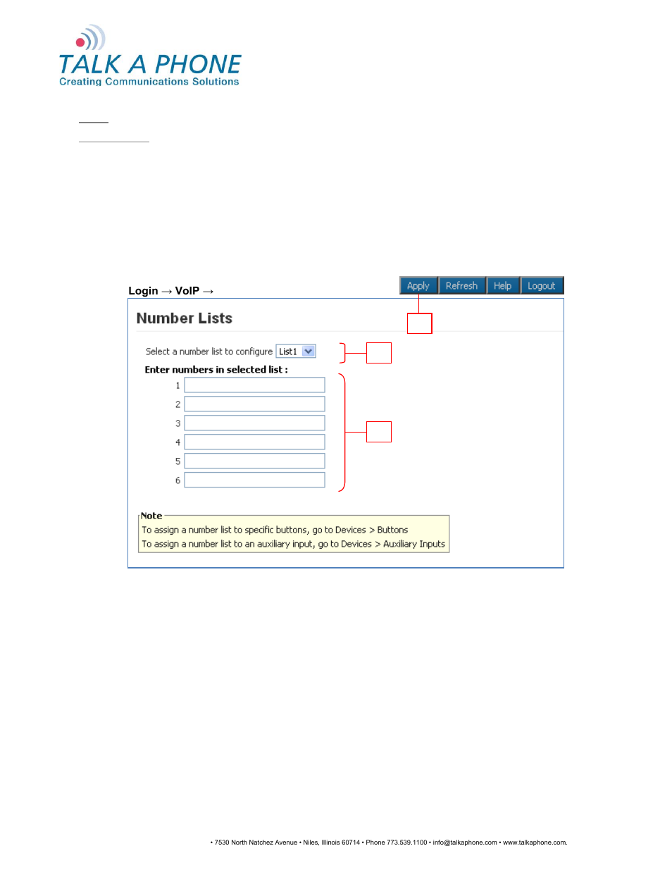 Voip-500, Series phone configuration and operation manual | Talkaphone VOIP-500K Native VoIP Keypad Emergency Phone User Manual | Page 19 / 90