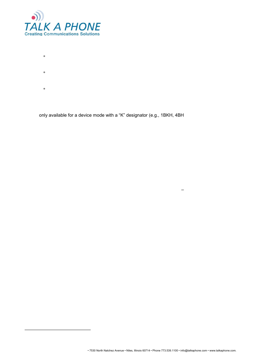 Voip-500, Series phone configuration and operation manual | Talkaphone VOIP-500K Native VoIP Keypad Emergency Phone User Manual | Page 22 / 90