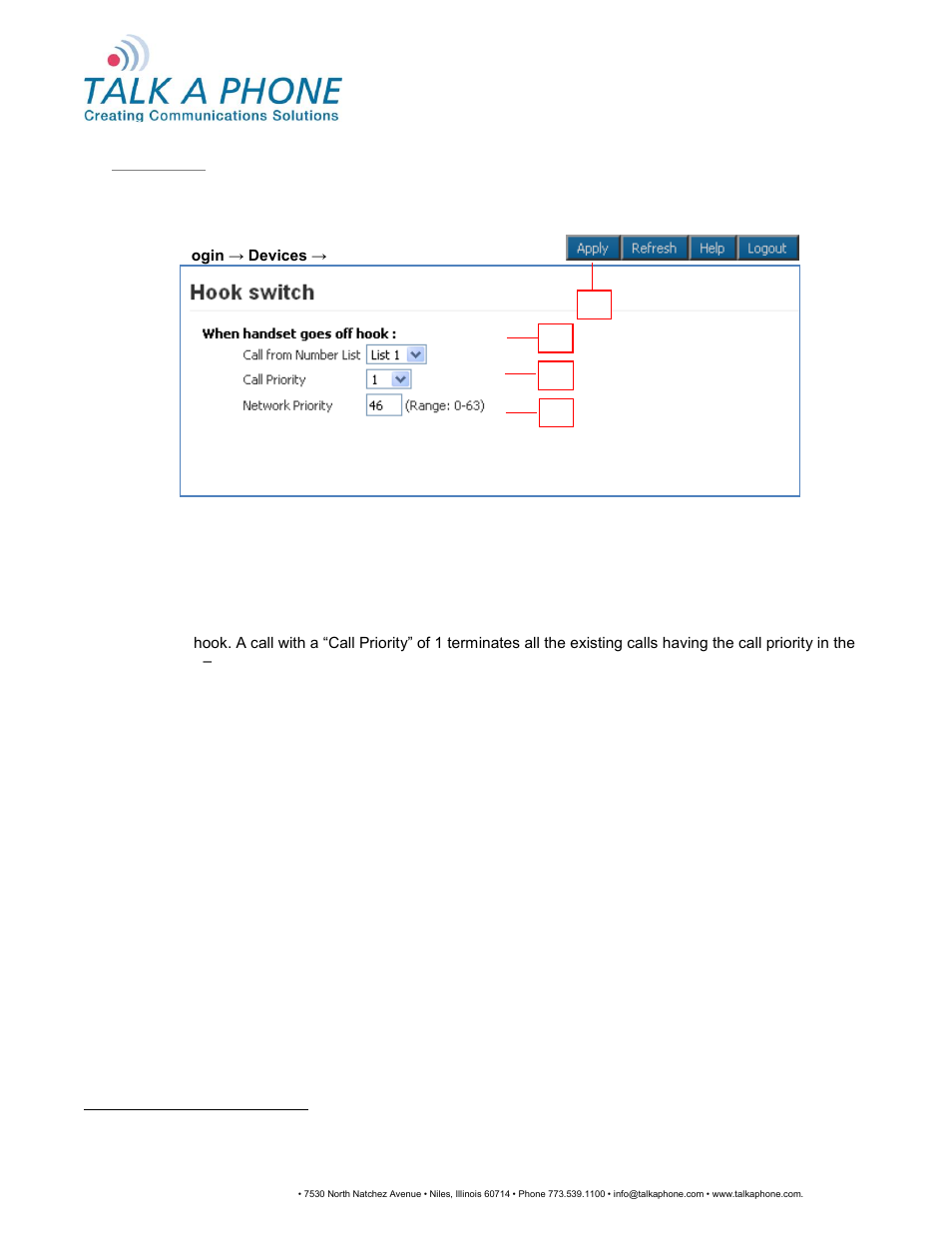 Voip-500, Series phone configuration and operation manual | Talkaphone VOIP-500K Native VoIP Keypad Emergency Phone User Manual | Page 28 / 90