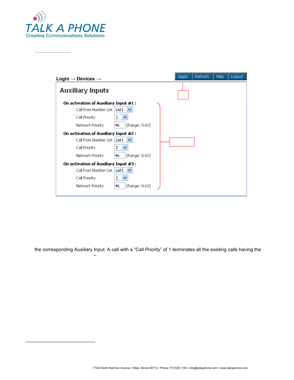 Voip-500, Series phone configuration and operation manual | Talkaphone VOIP-500K Native VoIP Keypad Emergency Phone User Manual | Page 31 / 90