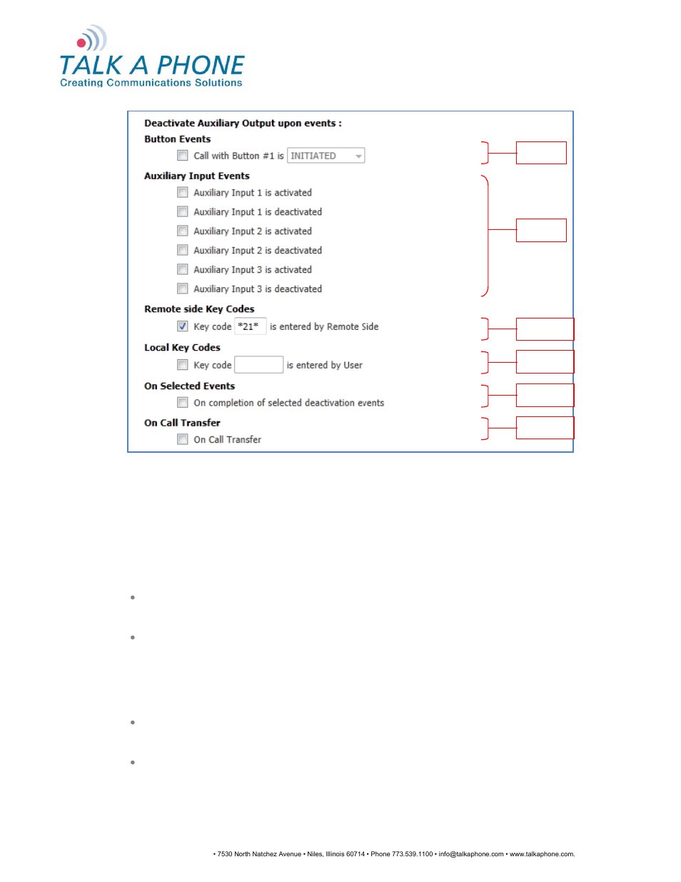 Voip-500, Series phone configuration and operation manual | Talkaphone VOIP-500K Native VoIP Keypad Emergency Phone User Manual | Page 33 / 90