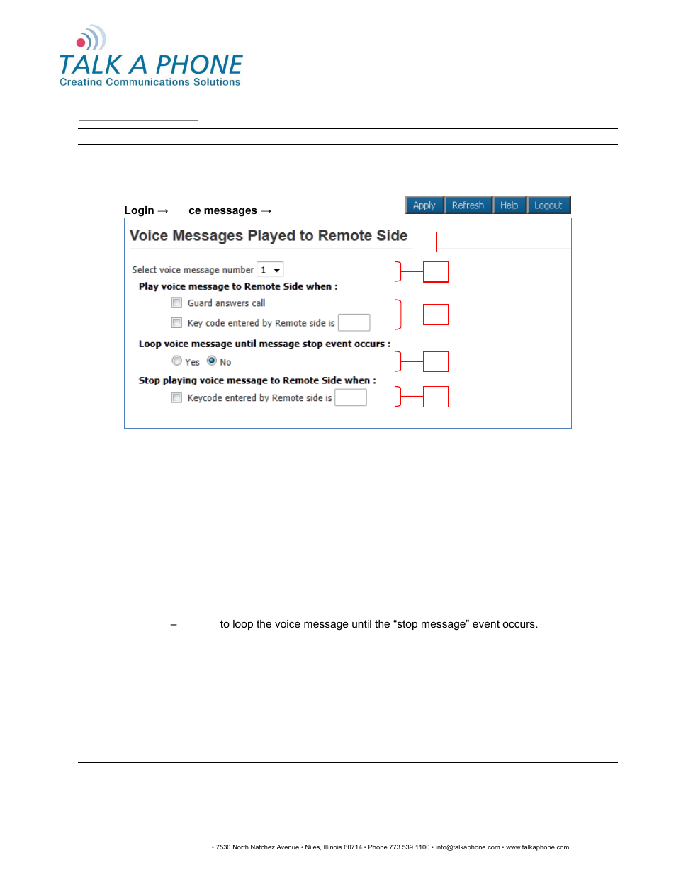 Voip-500, Series phone configuration and operation manual | Talkaphone VOIP-500K Native VoIP Keypad Emergency Phone User Manual | Page 41 / 90