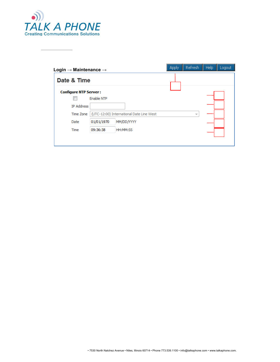 Voip-500, Series phone configuration and operation manual | Talkaphone VOIP-500K Native VoIP Keypad Emergency Phone User Manual | Page 49 / 90