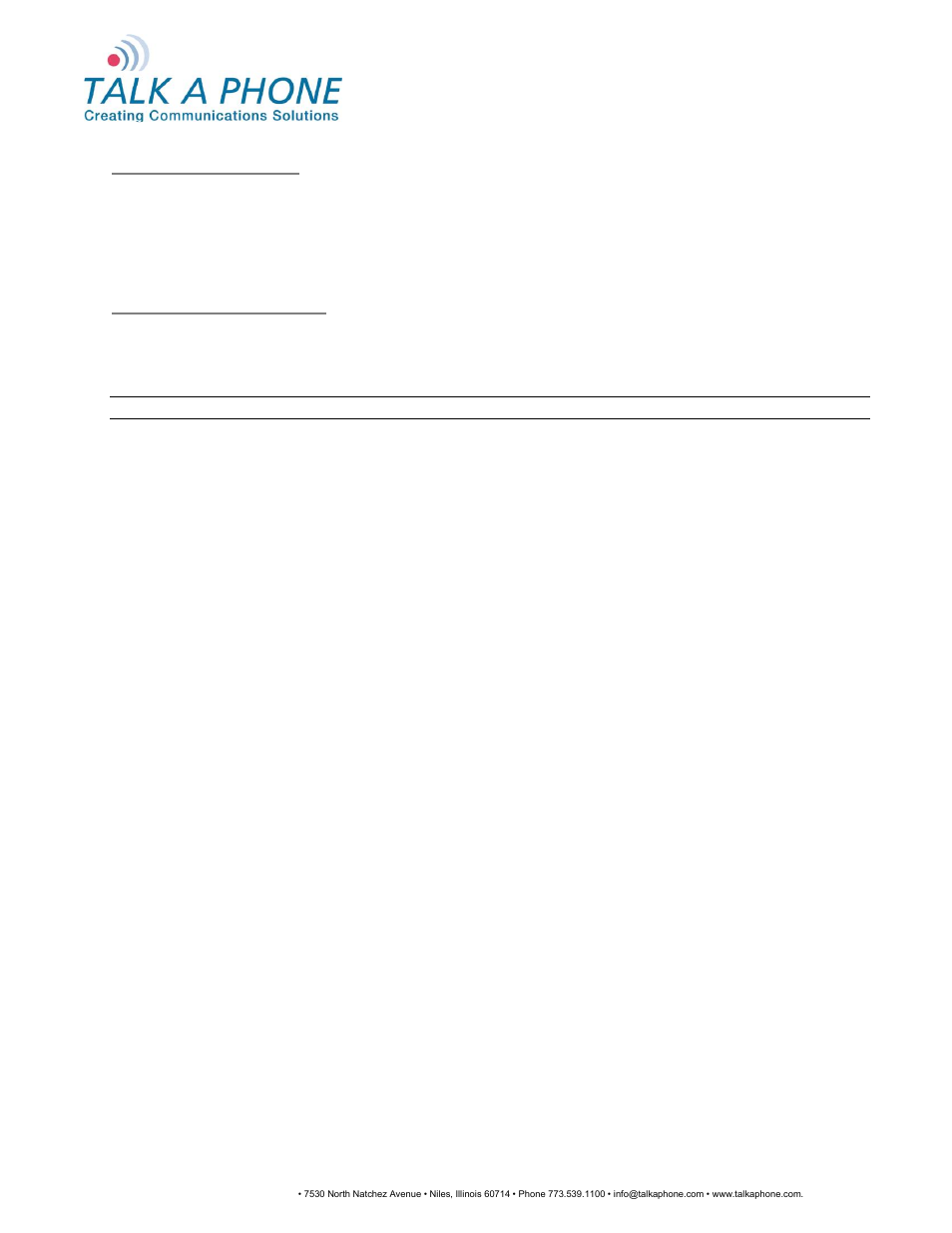 Voip-500, Series phone configuration and operation manual | Talkaphone VOIP-500K Native VoIP Keypad Emergency Phone User Manual | Page 60 / 90