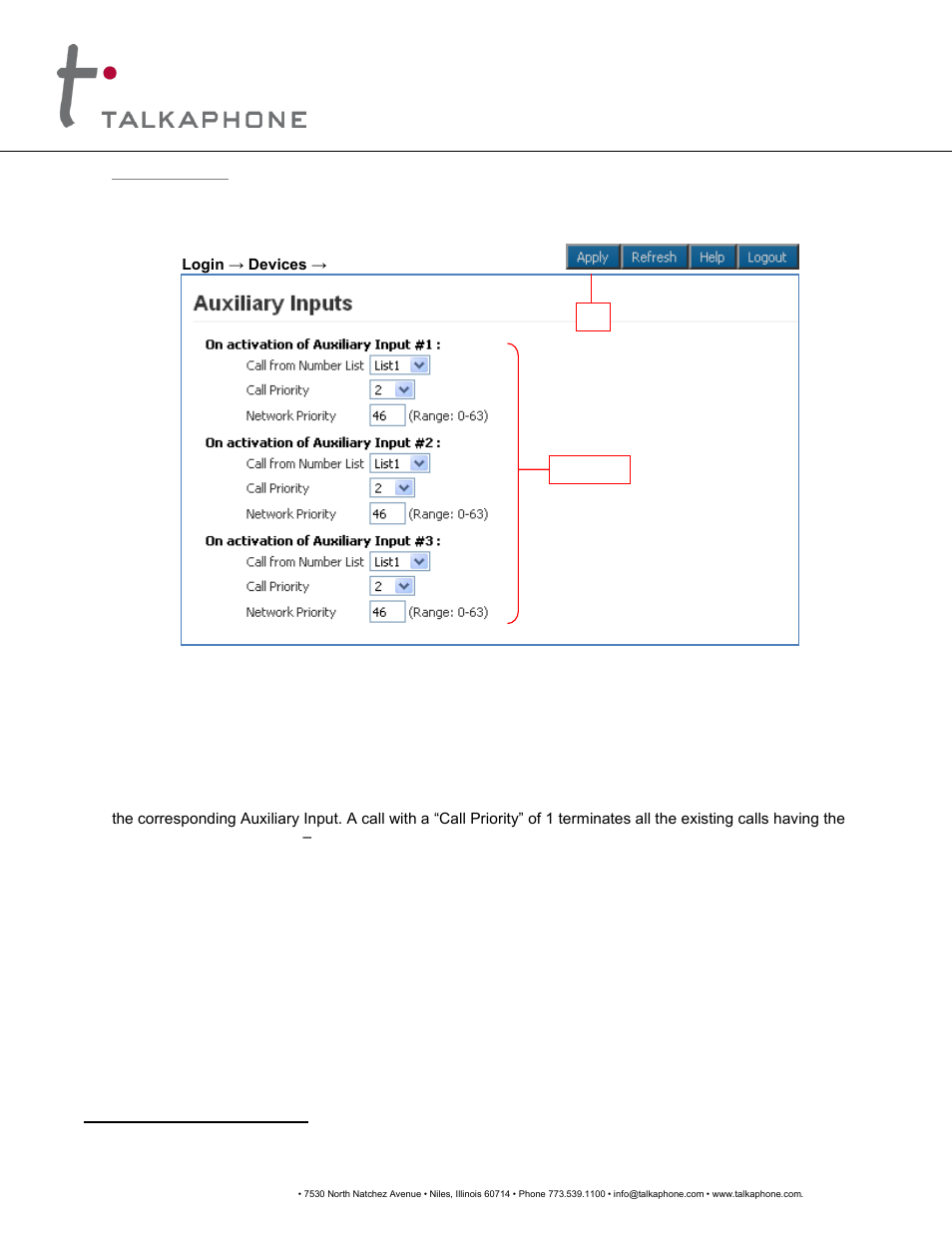 Voip-600, Series phone configuration / operation manual | Talkaphone VOIP-600H Single Button Help IP Call Station User Manual | Page 32 / 94