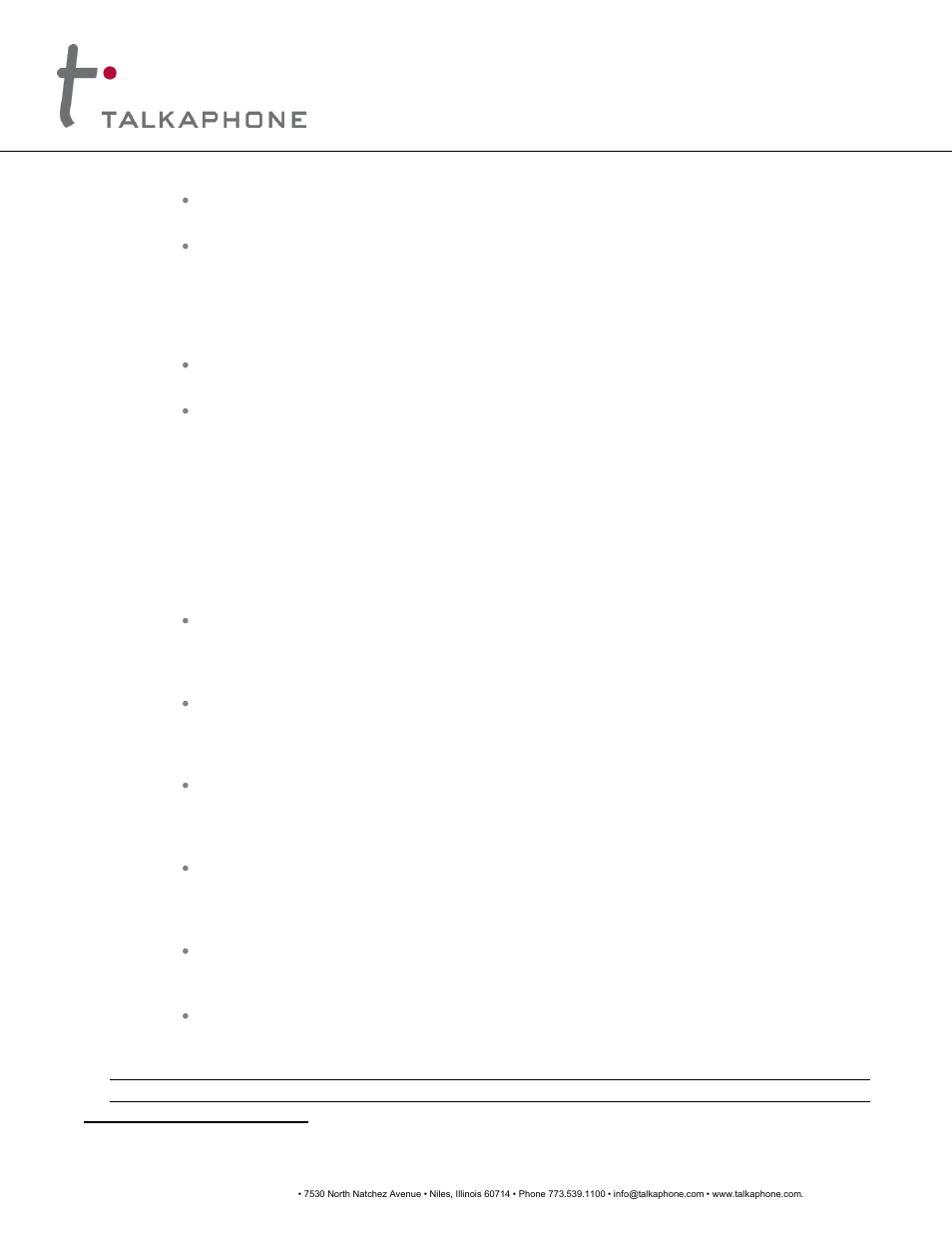 Voip-600, Series phone configuration / operation manual | Talkaphone VOIP-600H Single Button Help IP Call Station User Manual | Page 35 / 94