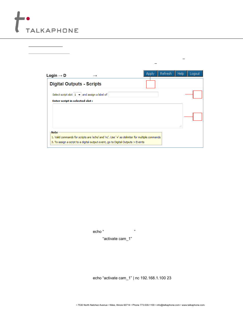 Voip-600, Series phone configuration / operation manual | Talkaphone VOIP-600H Single Button Help IP Call Station User Manual | Page 36 / 94
