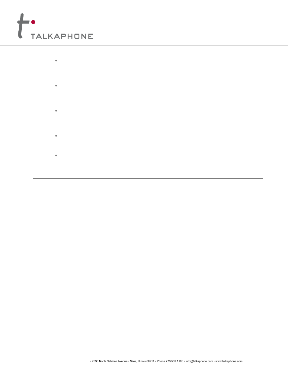 Voip-600, Series phone configuration / operation manual | Talkaphone VOIP-600H Single Button Help IP Call Station User Manual | Page 40 / 94