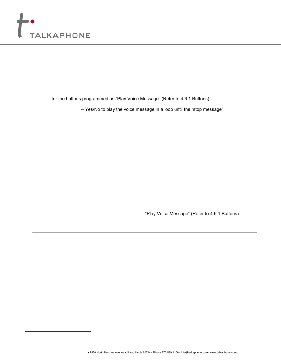 Voip-600, Series phone configuration / operation manual | Talkaphone VOIP-600H Single Button Help IP Call Station User Manual | Page 42 / 94