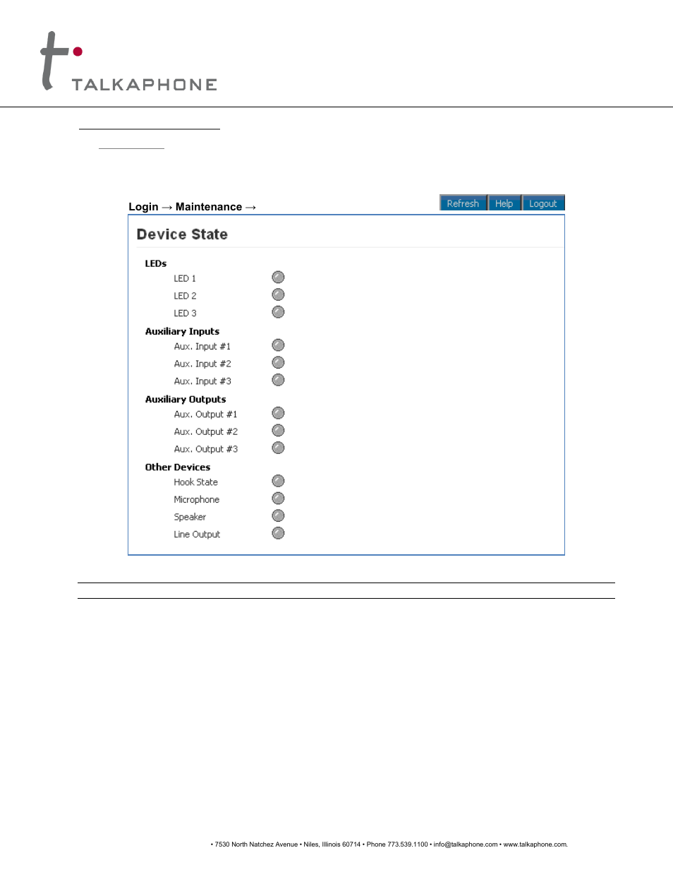 Voip-600, Series phone configuration / operation manual | Talkaphone VOIP-600H Single Button Help IP Call Station User Manual | Page 49 / 94