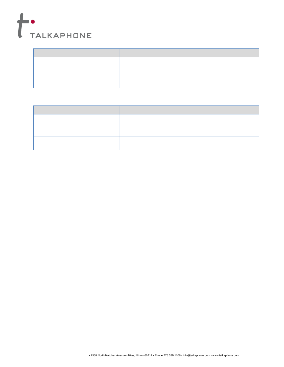 Voip-600, Series phone configuration / operation manual | Talkaphone VOIP-600H Single Button Help IP Call Station User Manual | Page 52 / 94