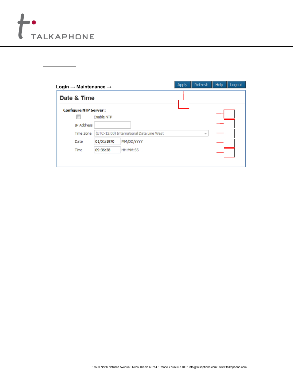 Voip-600, Series phone configuration / operation manual | Talkaphone VOIP-600H Single Button Help IP Call Station User Manual | Page 54 / 94