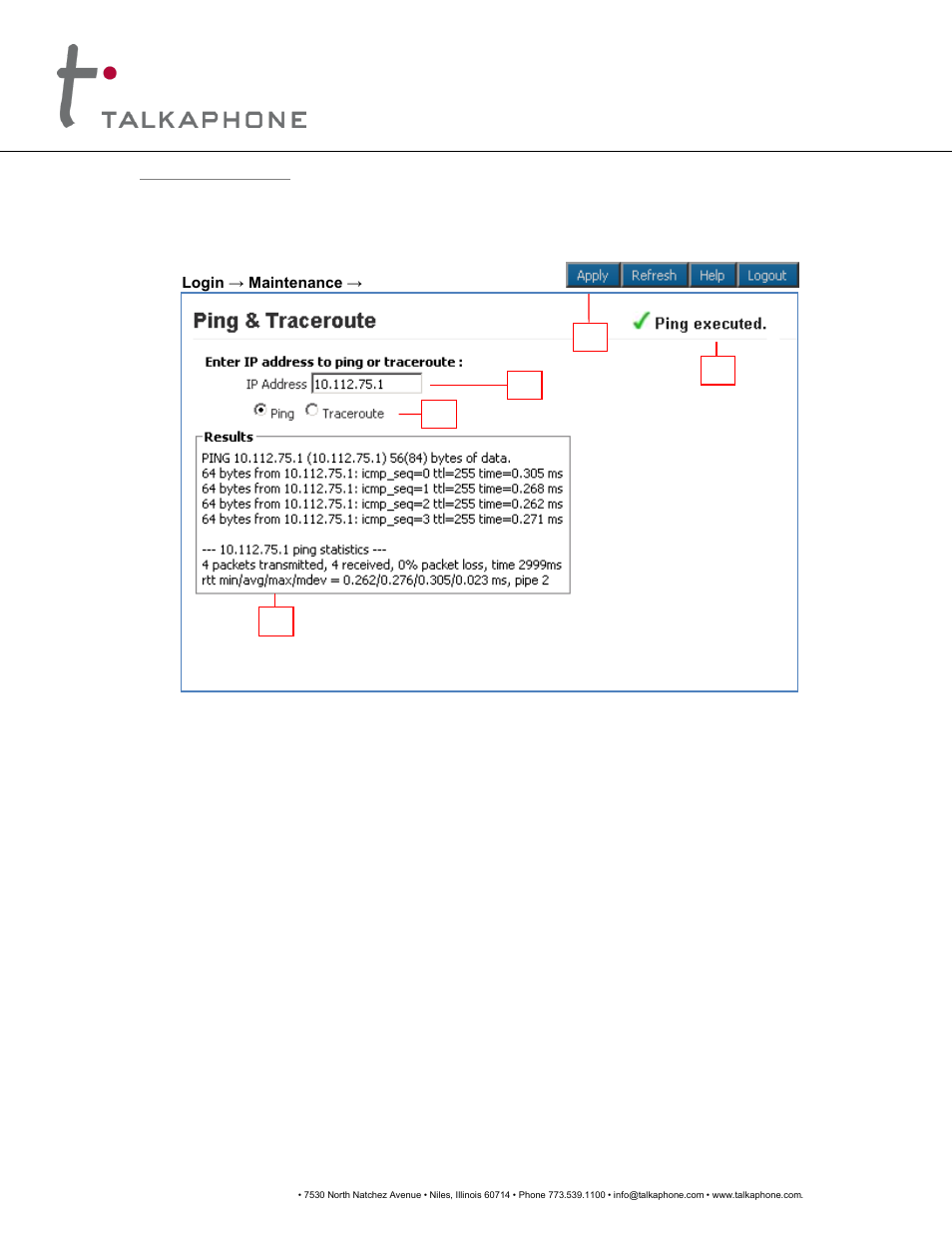 Voip-600, Series phone configuration / operation manual | Talkaphone VOIP-600H Single Button Help IP Call Station User Manual | Page 55 / 94