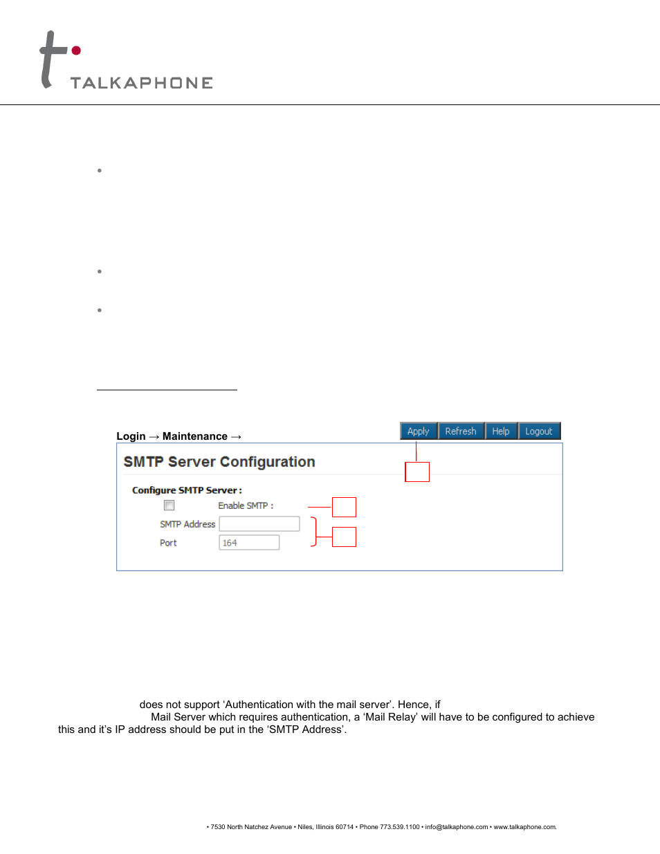 Voip-600, Series phone configuration / operation manual | Talkaphone VOIP-600H Single Button Help IP Call Station User Manual | Page 57 / 94