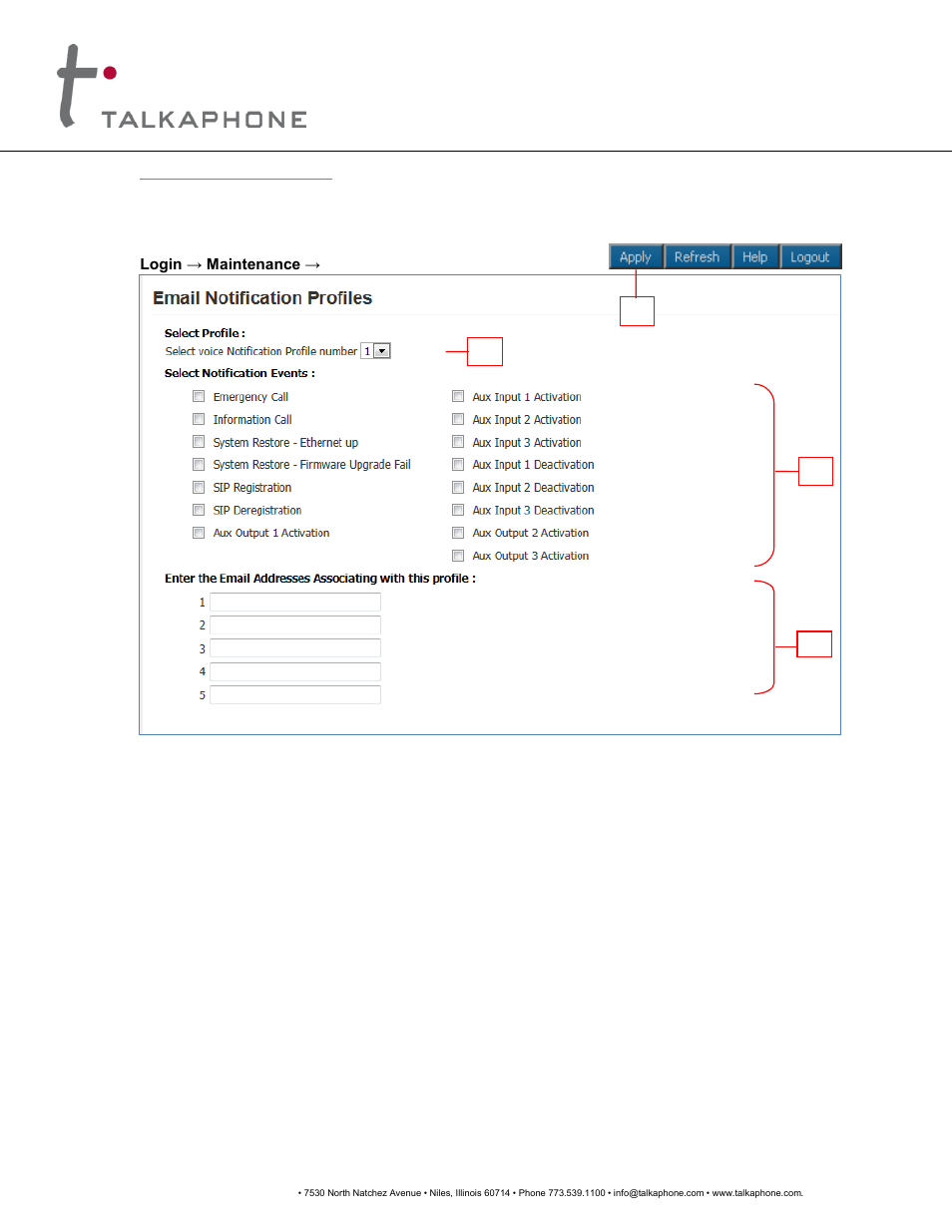 Voip-600, Series phone configuration / operation manual | Talkaphone VOIP-600H Single Button Help IP Call Station User Manual | Page 58 / 94