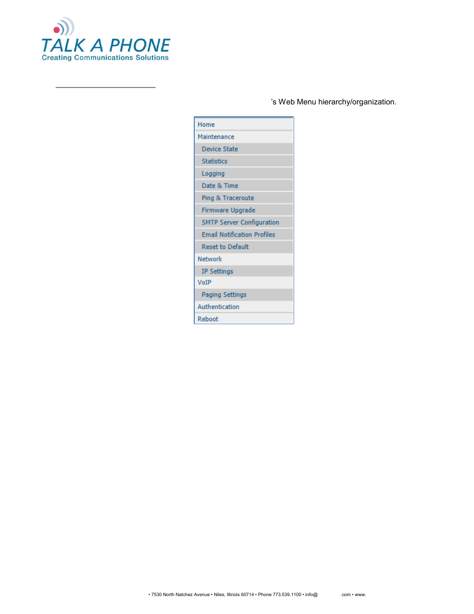 Webs-cm-2, webs-pa-1 and webs-pa-2, Configuration and operation manual | Talkaphone WEBS-PA-2IP Outdoor Area WEBS Paging Unit User Manual | Page 12 / 53