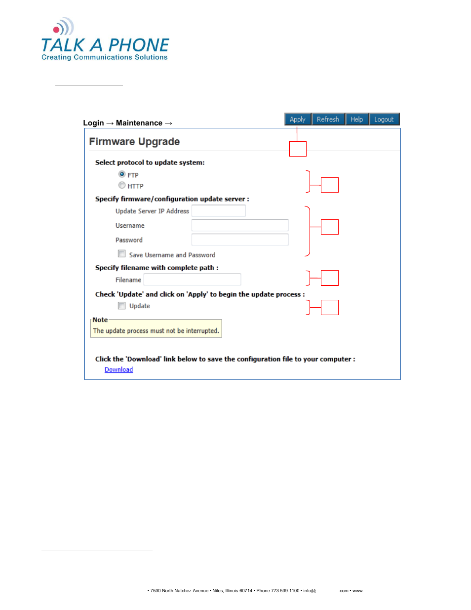Webs-cm-2, webs-pa-1 and webs-pa-2, Configuration and operation manual | Talkaphone WEBS-PA-2IP Outdoor Area WEBS Paging Unit User Manual | Page 24 / 53