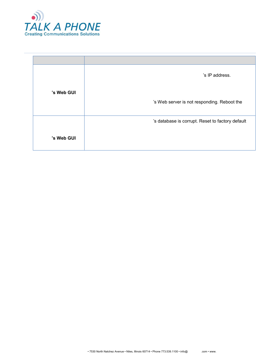 Webs-cm-2, webs-pa-1 and webs-pa-2, Configuration and operation manual | Talkaphone WEBS-PA-2IP Outdoor Area WEBS Paging Unit User Manual | Page 30 / 53