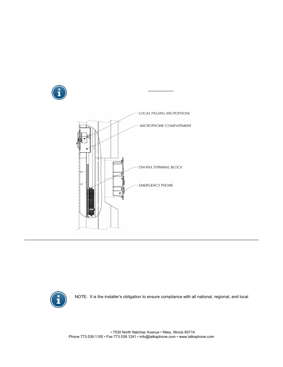 Webs-mt/r tower installation instructions | Talkaphone WEBS-MT/R-OP5 Radius Emergency Phone Tower with CCTV and WEBS User Manual | Page 5 / 8