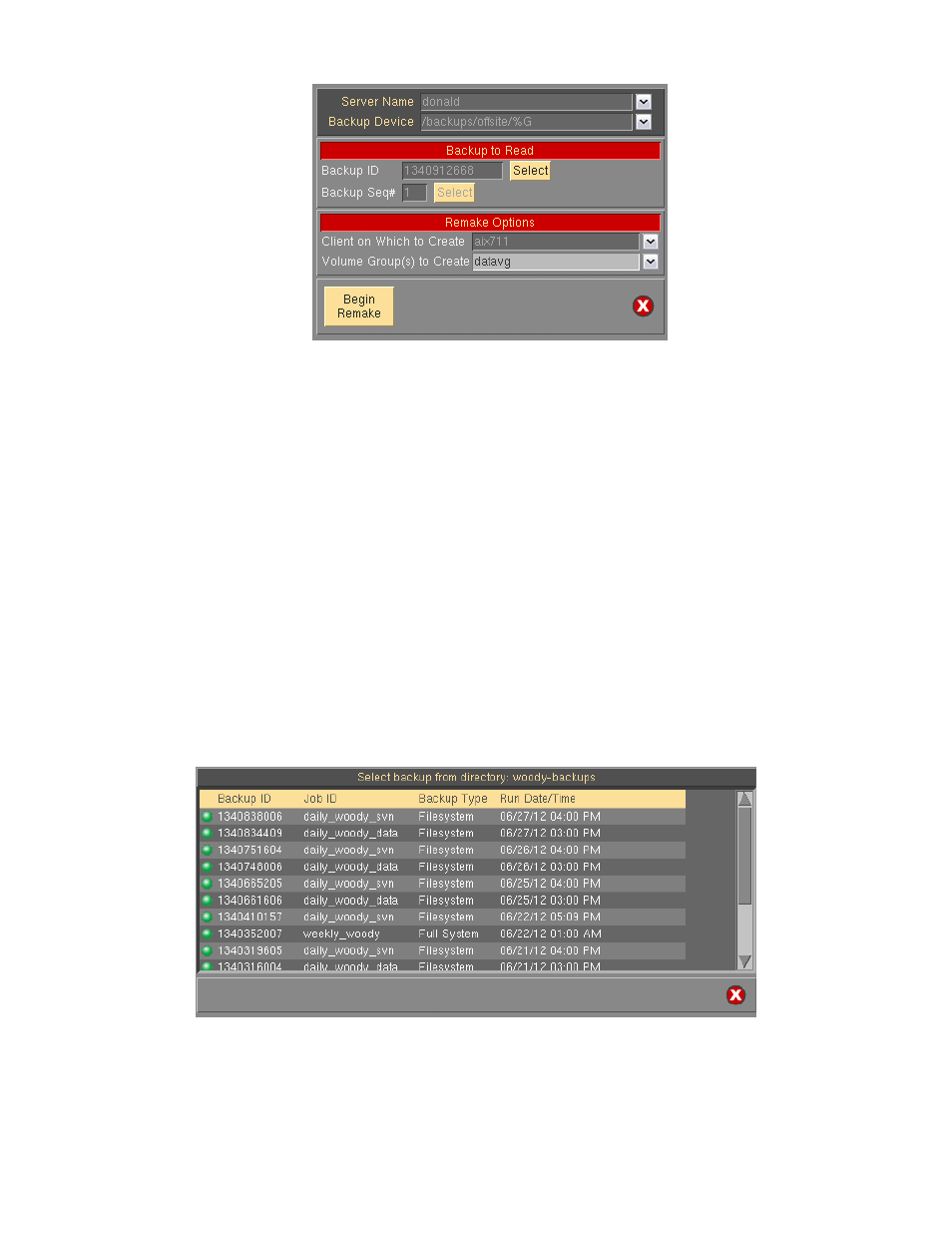 Verify status report | Storix Software SBAdmin User Guide User Manual | Page 113 / 171