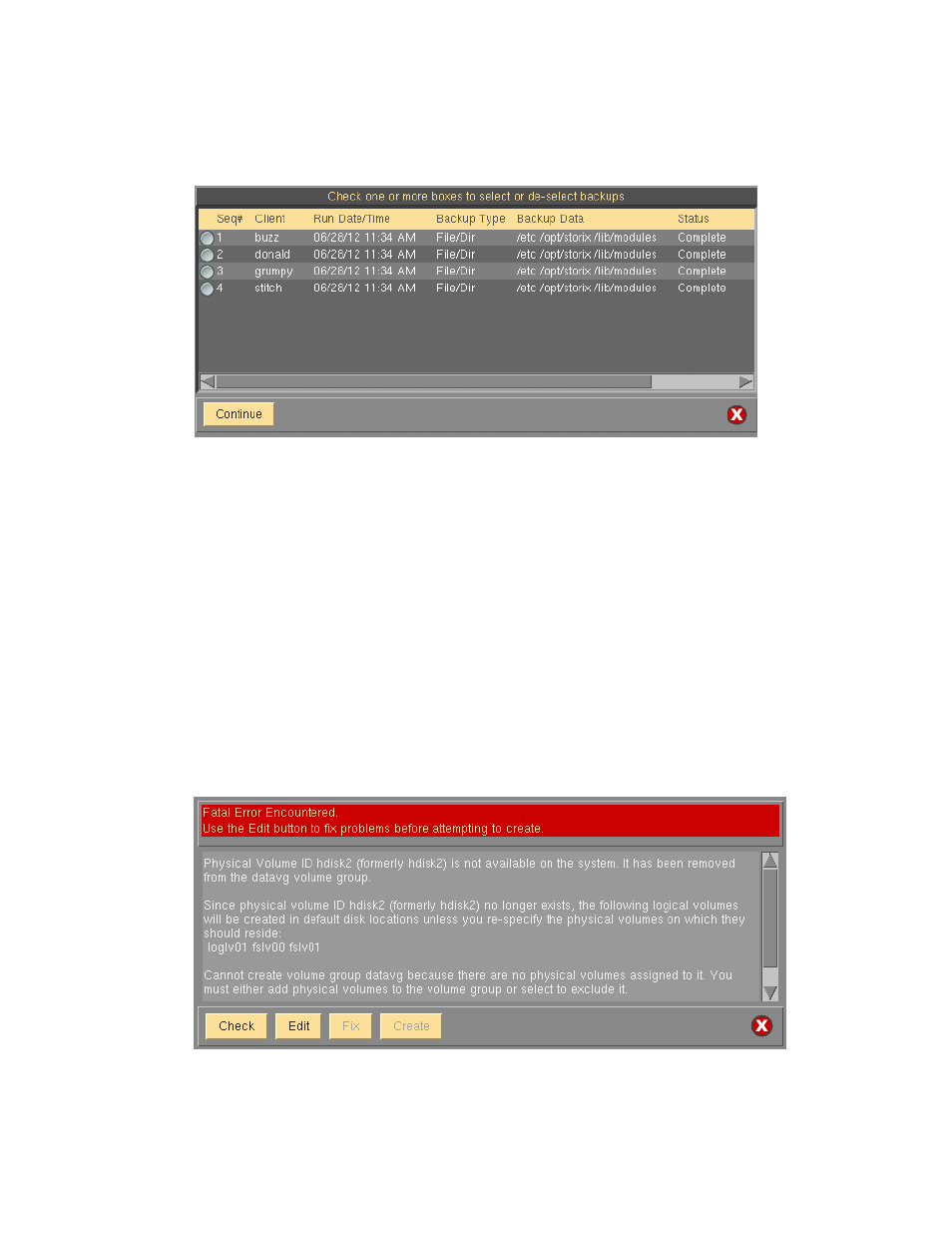 Storix Software SBAdmin User Guide User Manual | Page 114 / 171