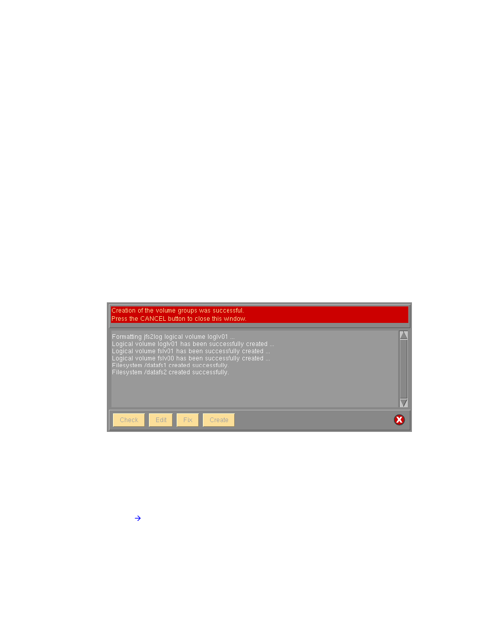 Recreate logical volumes or filesystems | Storix Software SBAdmin User Guide User Manual | Page 115 / 171