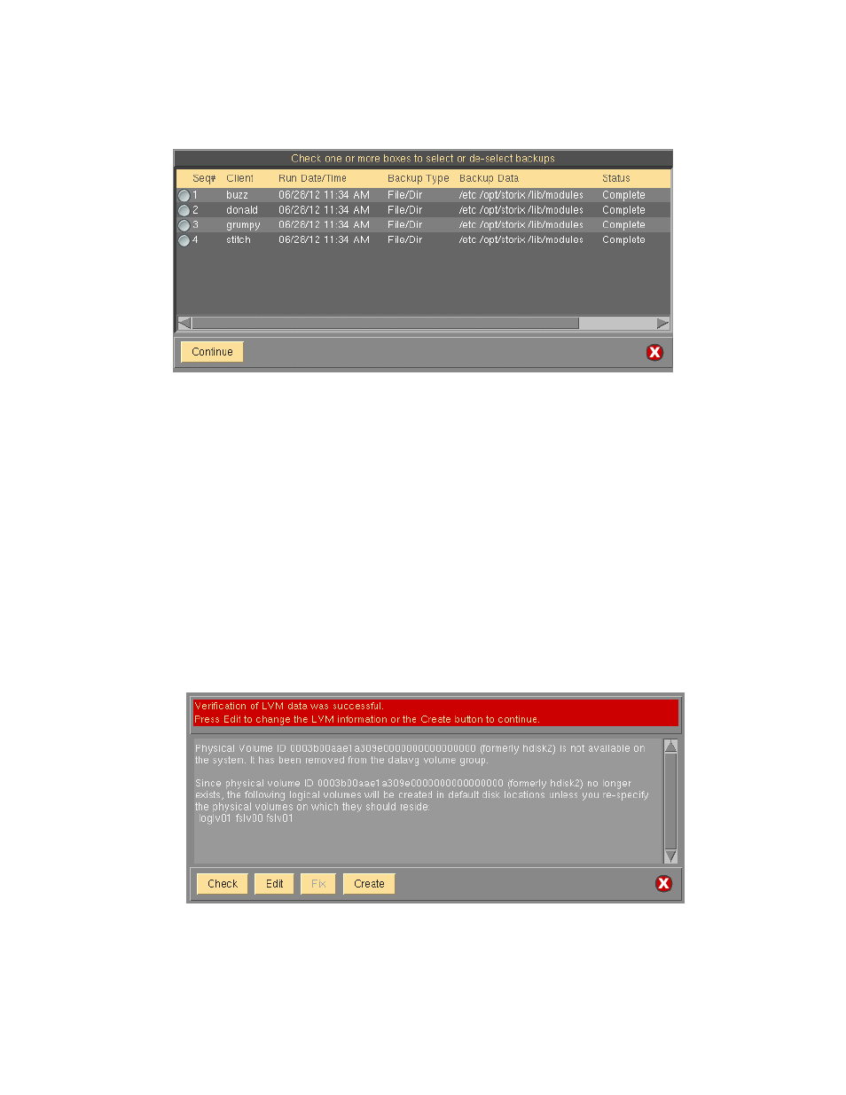 Storix Software SBAdmin User Guide User Manual | Page 117 / 171
