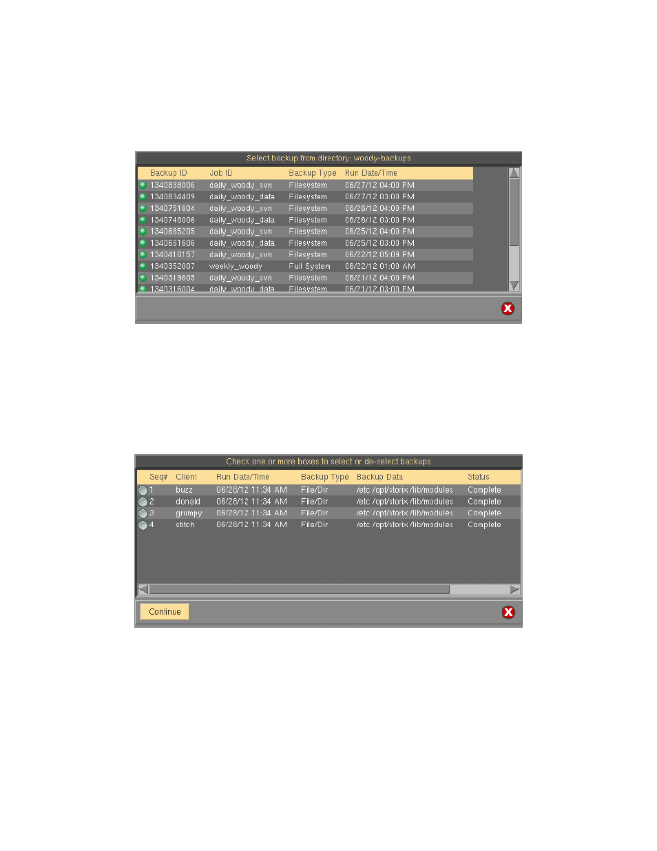 Storix Software SBAdmin User Guide User Manual | Page 120 / 171