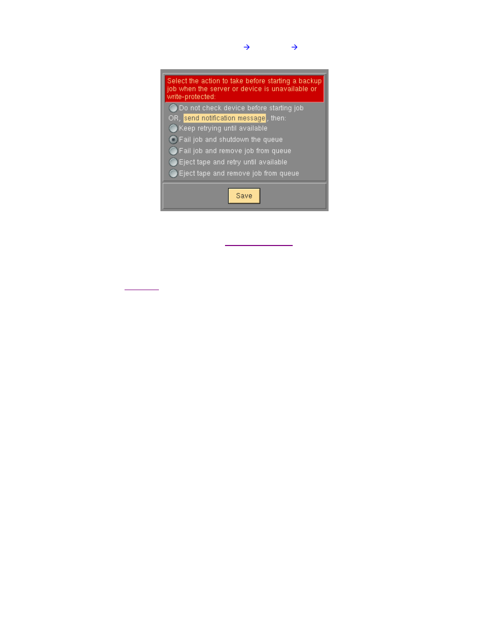 Primary, Notification | Storix Software SBAdmin User Guide User Manual | Page 146 / 171