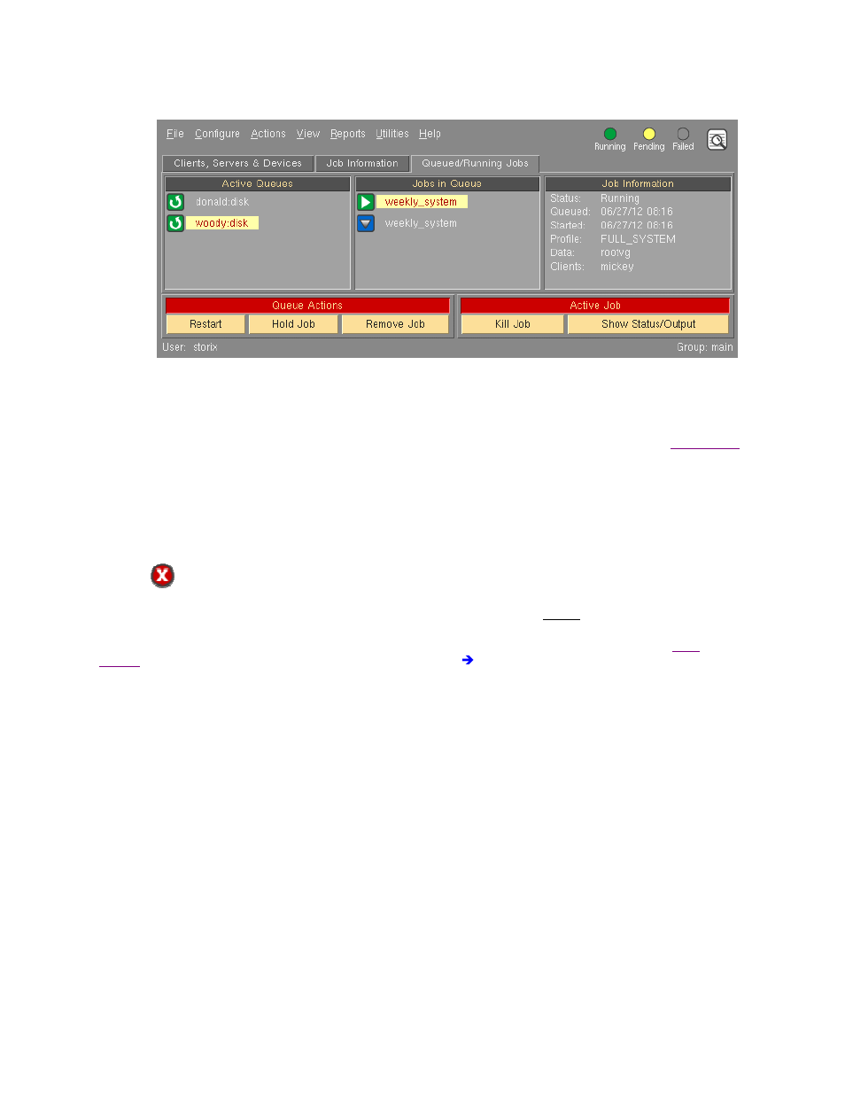 Closing windows | Storix Software SBAdmin User Guide User Manual | Page 24 / 171