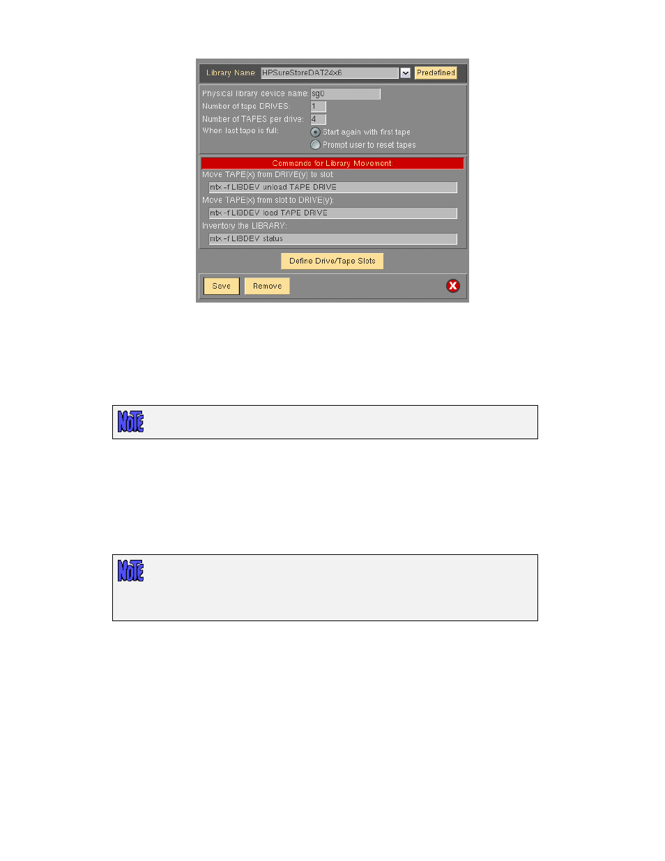 Standard library commands | Storix Software SBAdmin User Guide User Manual | Page 67 / 171