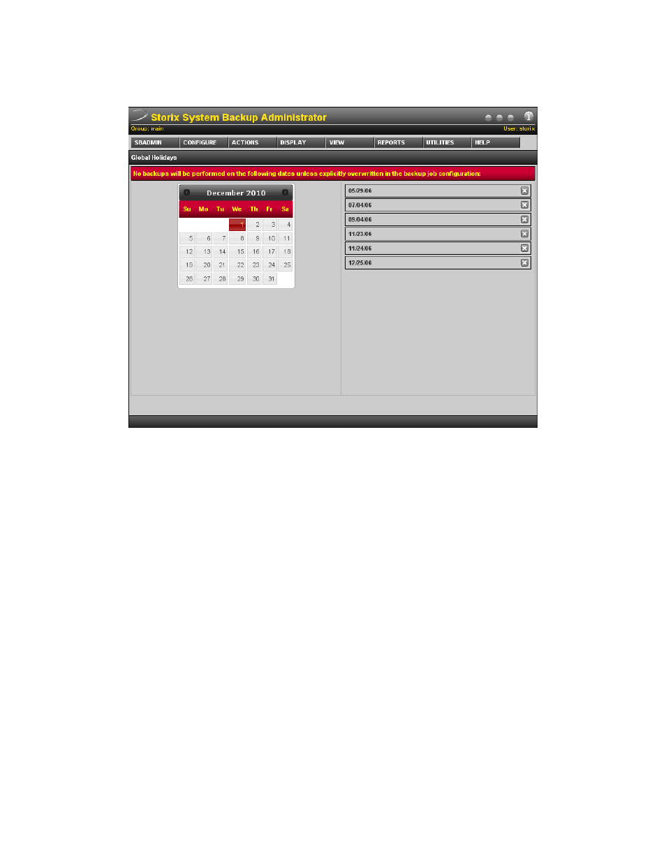 Storix Software SBAdmin User Guide User Manual | Page 85 / 171