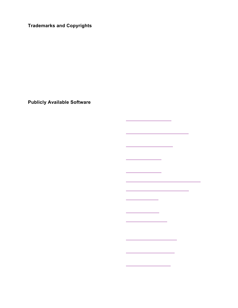Trademarks and copyrights, Publicly available software | Storix Software SBAdmin TSM Edition Users Guide User Manual | Page 2 / 117