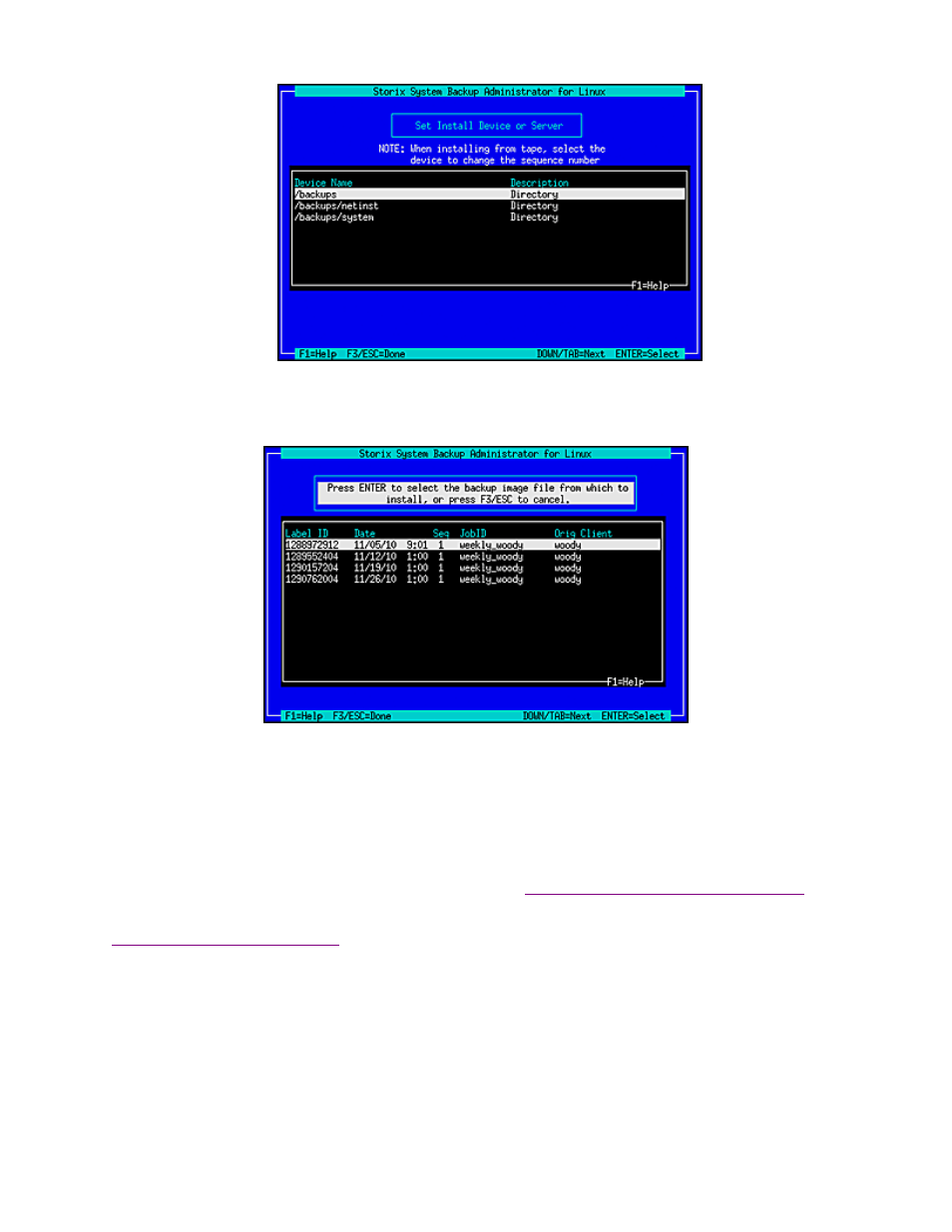 Tsm configuration | Storix Software SBAdmin Linux System Recovery Guide User Manual | Page 46 / 78