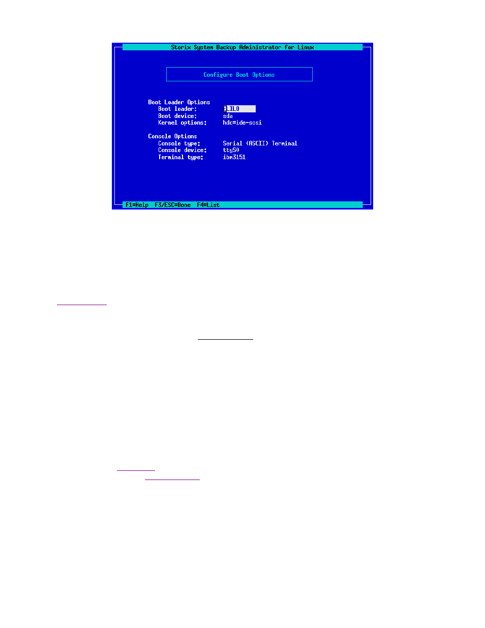 Storix Software SBAdmin Linux System Recovery Guide User Manual | Page 65 / 78