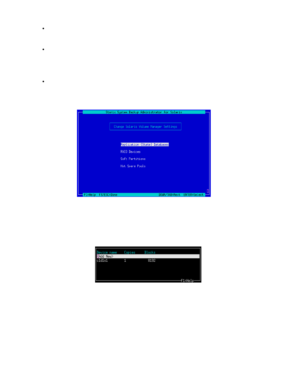 Replication (state) databases | Storix Software SBAdmin Solaris System Recovery Guide User Manual | Page 42 / 64