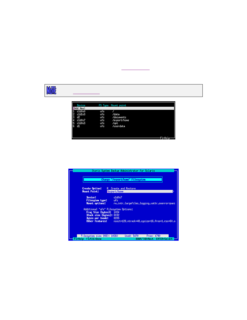 Change solaris filesystems | Storix Software SBAdmin Solaris System Recovery Guide User Manual | Page 53 / 64