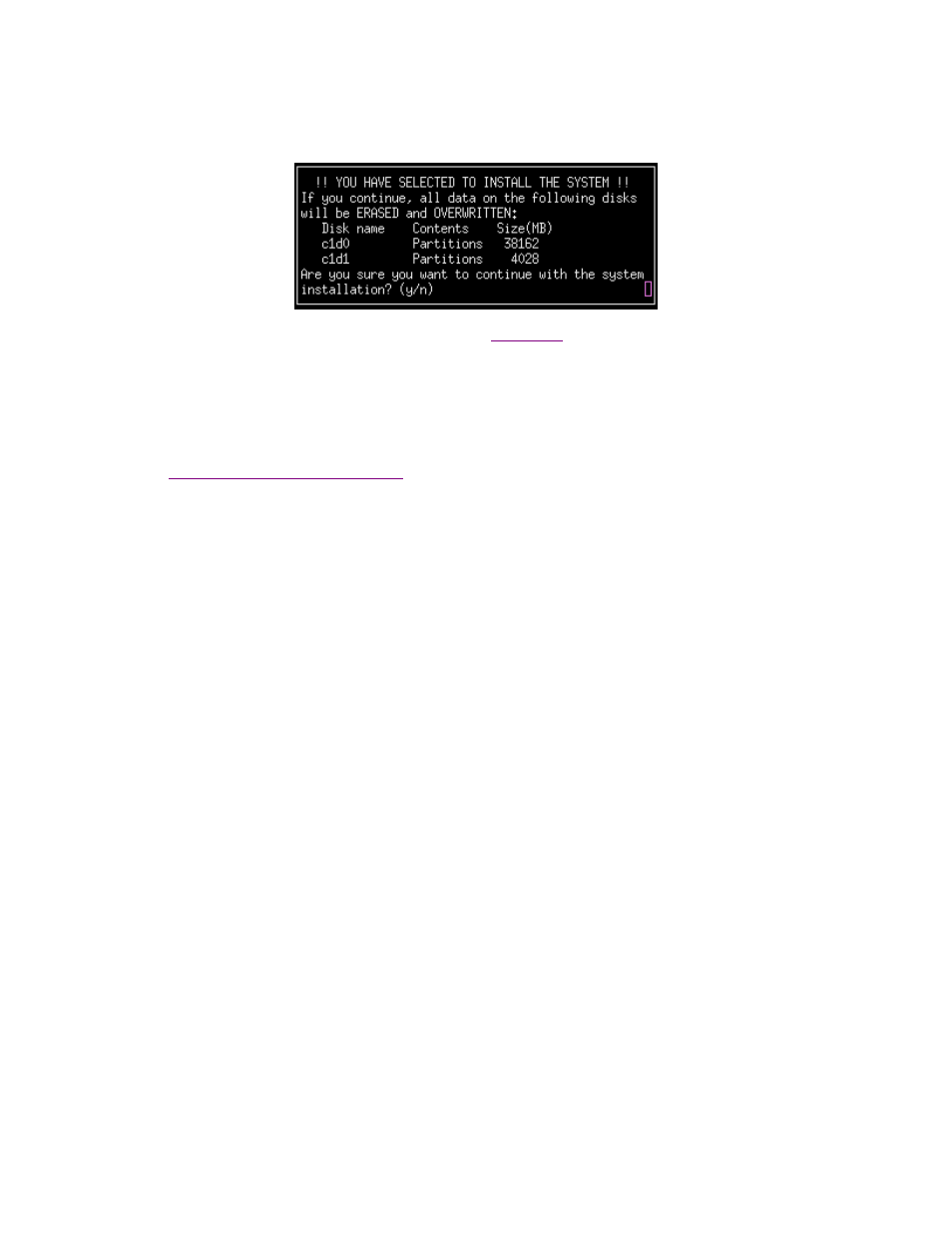 Starting the installation, Installation errors, System boot problems | Storix Software SBAdmin Solaris System Recovery Guide User Manual | Page 57 / 64