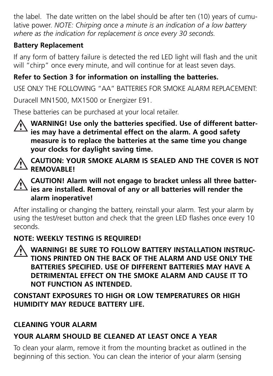 Kidde RF-SM-DC User Guide User Manual | Page 12 / 19