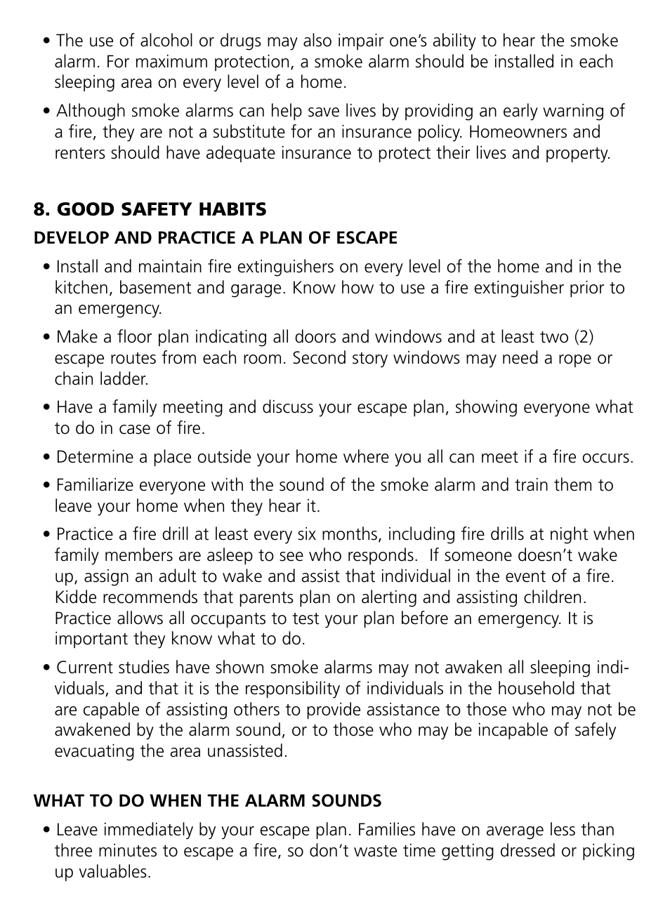 Kidde RF-SM-DC User Guide User Manual | Page 14 / 19