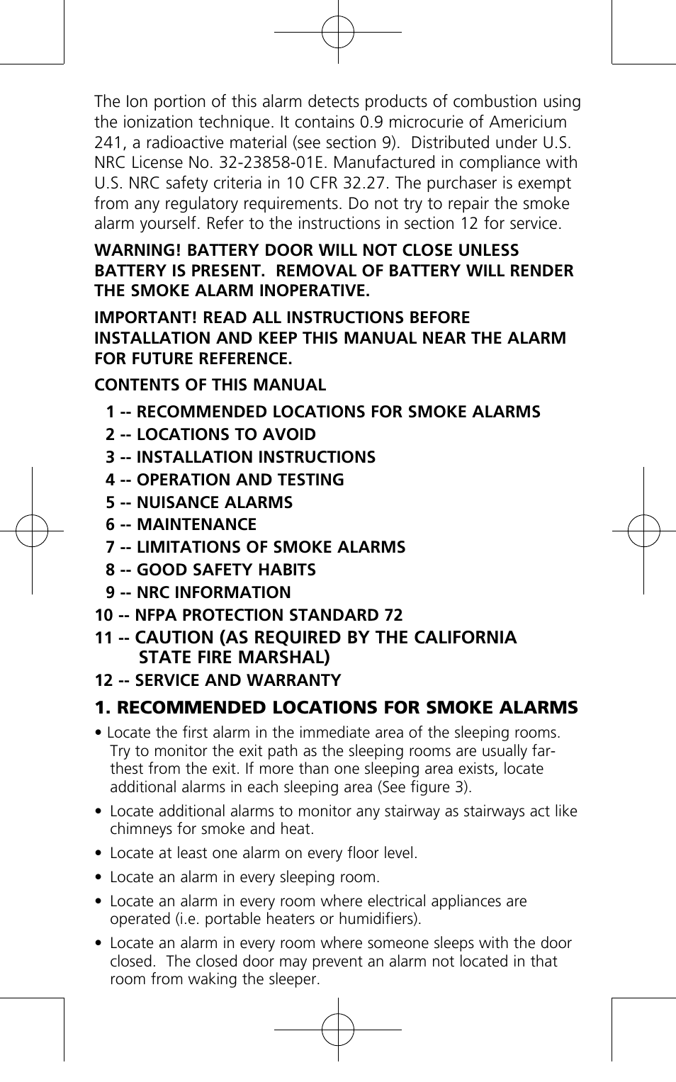 Kidde PI9010 User Manual | Page 2 / 15